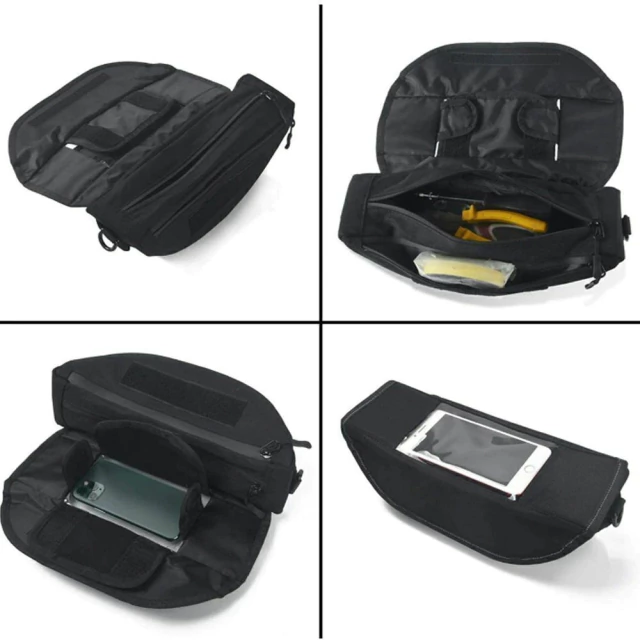 Bolso p/ manubrio para motos Honda Xr´s - Resistente, Impermeable y Listo para la Aventura — foto 3