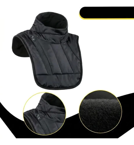 Bufanda Térmica Cuello Pecho P/ Motociclistas Ideal Invierno Negro Geométrico Unico — foto 5