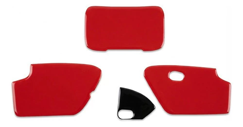 Calcos Graficas Cachas Y Porta Farol Para Honda Xr250 Rojo