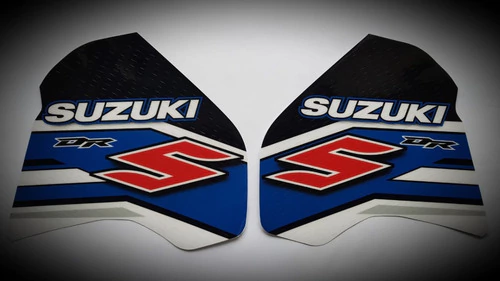 Calcos Suzuki Dr350 Dr 350 Graficas Laminado Grueso Azul — foto 2