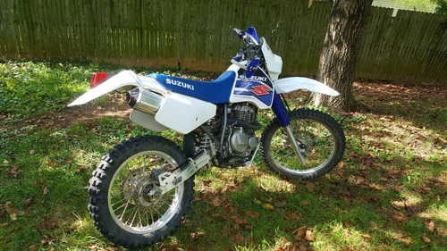 Calcos Suzuki Dr350 Dr 350 Graficas Laminado Grueso Azul — foto 3