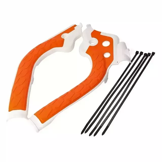 Cubre Cuadro Naranja Blanco Para KTM SX SXF EXC 2016-2022