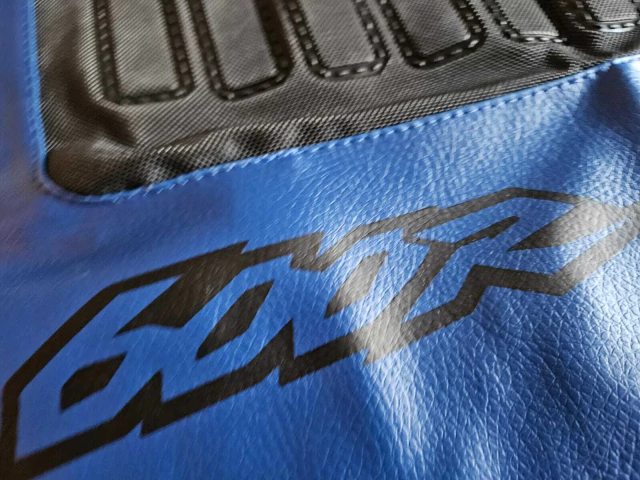 Funda asiento azul para Honda XR600 - Años 1988 al 2000 - Retro - LCM — foto 3