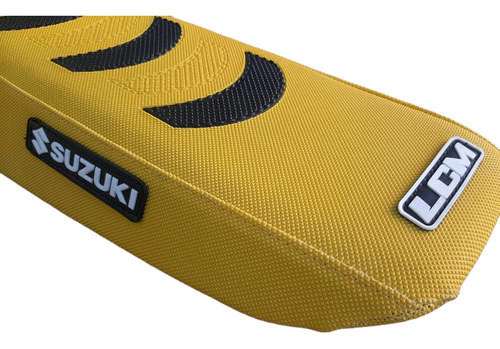 Funda Asiento Grip Amarillo Negro Suzuki Rmx 250 Y Rmx 450 Amarillo — foto 4