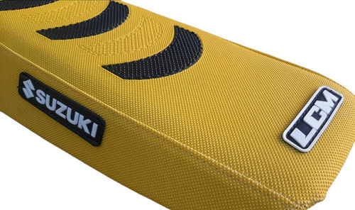 Funda Asiento Grip Amarillo Negro Suzuki Rmx 250 Y Rmx 450 Amarillo — foto 5