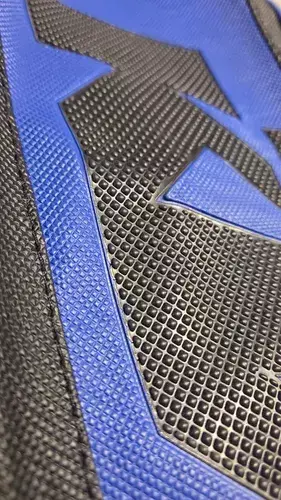 Funda Asiento Grip Para Ktm Sx / Exc 2006 - 2016 Azul Negro Azul — foto 2