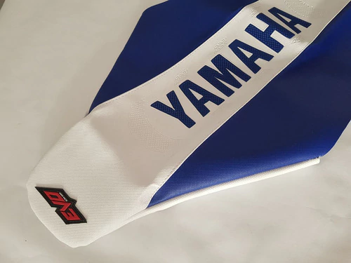 Funda Asiento Grip Para Yamaha Wr250f Wr450f 2004-13 Azul Azul — foto 6