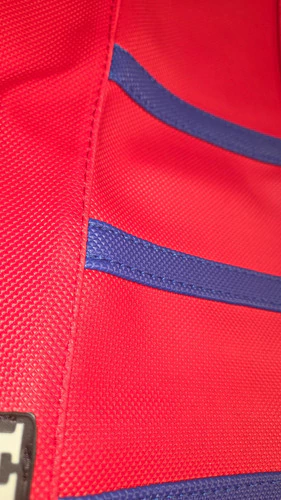Funda Asiento Lcm P/ Honda Crf 250 Crf 450 22-25 Rojo Azul Rojo — foto 5