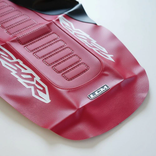 Funda Asiento Lcm Para Xr 250r Xr250 1996 A 2000 Negro Rojo Rojo