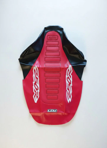 Funda Asiento Lcm Para Xr 250r Xr250 1996 A 2000 Negro Rojo Rojo — foto 4