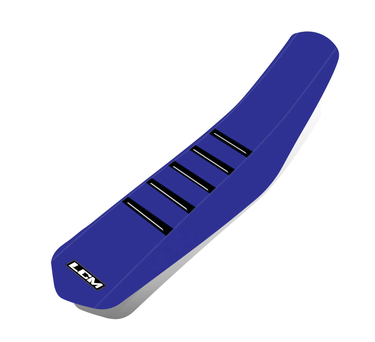 Funda Asiento LCM Ultra Gripp para Suzuki RM-Z 250 RM-Z 450 - 2004-2025 - Azul / Azul / Negro Classic