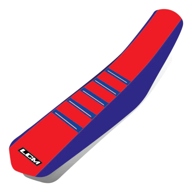 Funda Asiento LCM Ultragrip Beta RR 250/300/350/450 (2022-2025) - Clásic Azul y rojo