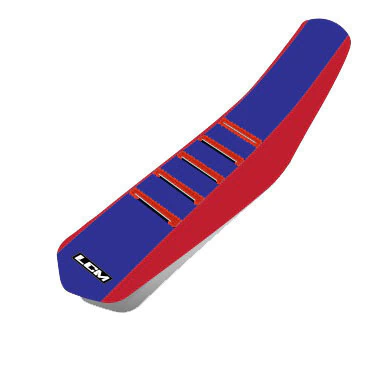 Funda Asiento LCM Ultragrip Beta RR 250/300/350/450 (2022-2025) - Clásic Roja y Azul