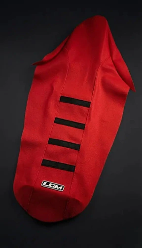 Funda Asiento P/ Honda Crf 250 Crf 450 2022-2025 Grip Rojo Rojo
