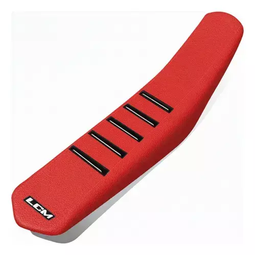 Funda Asiento P/ Honda Crf 250 Crf 450 2022-2025 Grip Rojo Rojo — foto 6