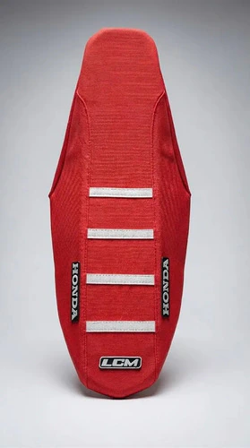 Funda Asiento Para Honda Crf 250 Crf 450 2022-25 Grip Rojo Rojo
