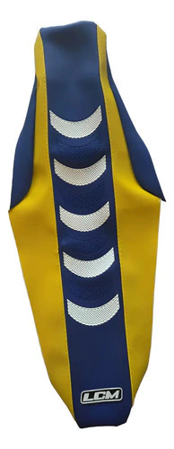 Funda Asiento Para Husqvarna Tc 85 2018 24 Azul Amarillo Lcm Azul