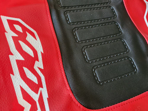 Funda Asiento Para Xr 600r Xr600 88-00 Grip Negro Rojo Rojo Y Negro — foto 3
