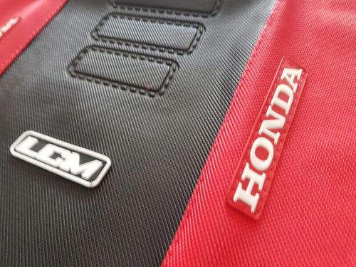 Funda Asiento Para Xr250 Xr 250 Xr 88- 95 Rojo - Negro Grip Negro — foto 5