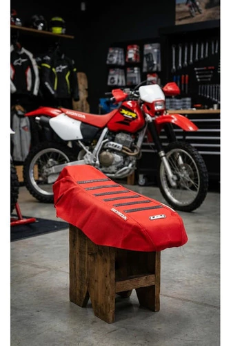 Funda Asiento Para Xr400r Xr 400 96-04 Rojo Negro Ultragirp Rojo — foto 4