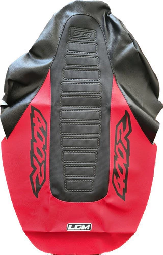 Funda Asiento Para Xr400r Xr 400 Xr400 Ultra Grip Rojo Negro Rojo — foto 2