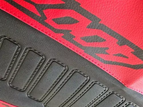 Funda Asiento Para Xr400r Xr 400 Xr400 Ultra Grip Rojo Negro Rojo — foto 3