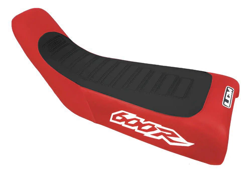 Funda Asiento Para Xr600 Xr 600 88-00 Grip Rojo Negro Rojo Y Negro