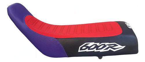 Funda Asiento Para Xr600 Xr 600 88-00 Grip Rojo Negro Rojo Y Negro — foto 3