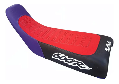 Funda Asiento Para Xr600 Xr 600 88-00 Grip Rojo Negro Rojo Y Negro — foto 4