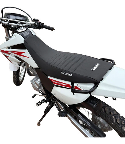Funda Asiento Plegada En Negro Para Tornado 250 Xr Lcm Negro — foto 2