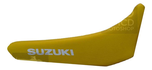 Funda Asiento Tapizado + Bolso Suzuki Dr250 Dr350 Amarillo Amarillo — foto 5