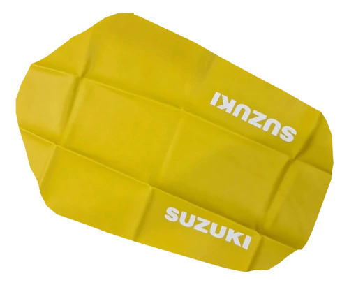 Funda Asiento Tapizado + Bolso Suzuki Dr250 Dr350 Amarillo Amarillo — foto 6