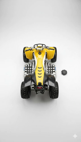 Funda Asiento Tapizado P/ Yamaha Yfz450r Yfz 450r Amarillo Amarillo — foto 3