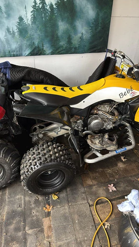 Funda Asiento Tapizado P/ Yamaha Yfz450r Yfz 450r Amarillo Amarillo — foto 5