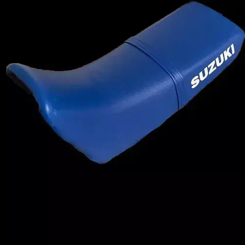 Suzuki Dr 250 Dr250 Dr250s Funda Asiento Tapizado Azul - Cuero sintetico — foto 3