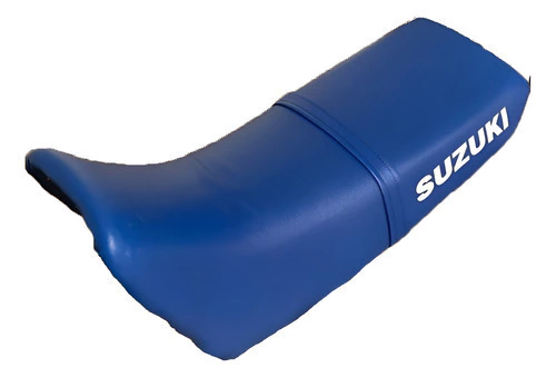Suzuki Dr 350 / Dr350 / Dr350s Funda Asiento Tapizado Azul - Cuero sintetico — foto 3