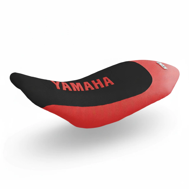 Funda Asiento Tapizado Yamaha Raptor 700 LCM Negro Rojo Grip Antideslizante