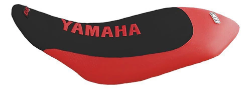Funda Asiento Tapizado Yamaha Raptor 700 LCM Negro Rojo Grip Antideslizante — foto 2