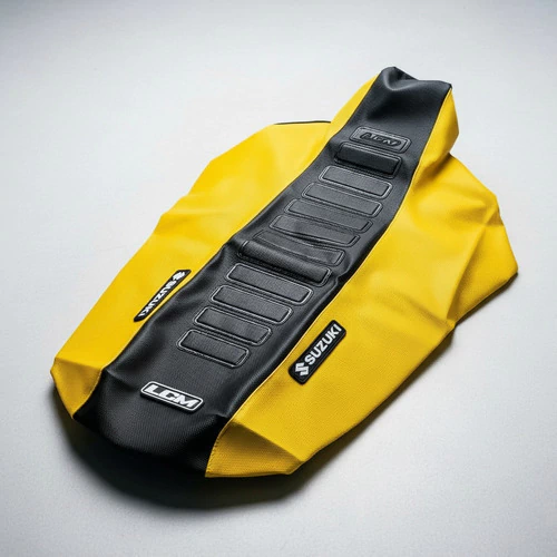 Suzuki Dr350 Dr 350 Funda Asiento Ultra Grip LCM antideslizante Amarillo — foto 5