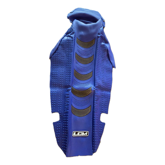 Funda Asiento Ultra Gripp para Yamaha YZ250F YZ450F 2014 2015 2016 2017 | LCM | Azul Azul Negro