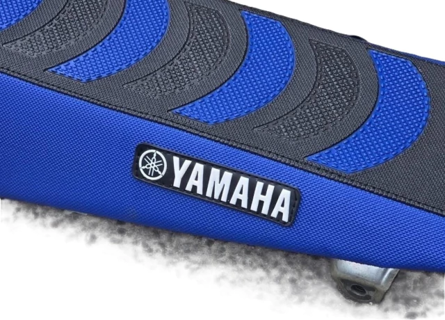 Funda Asiento Ultra Gripp para Yamaha YZ250F YZ450F 2018 2019 2020 | LCM | Negro Azul Azul — foto 2
