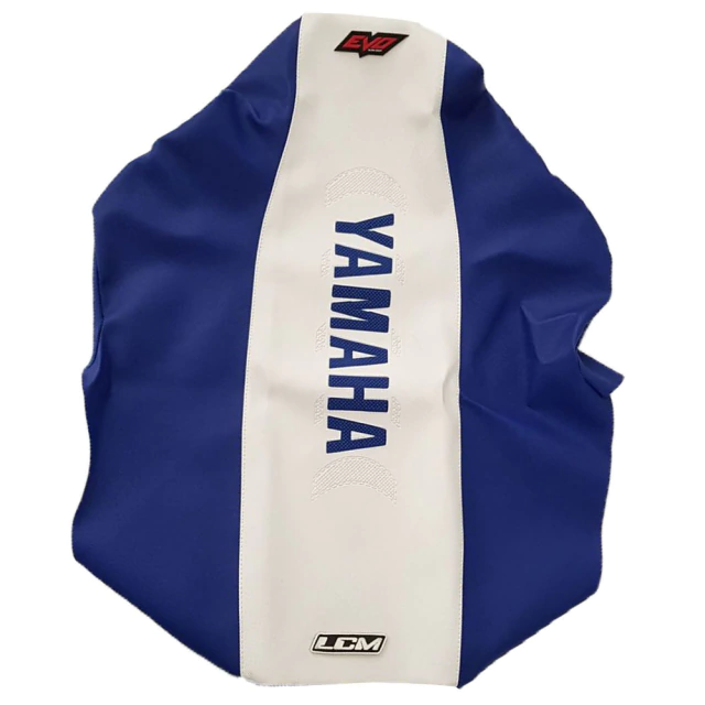 Funda Asiento LCM UltraGrip Yamaha Banshee 350 Azul y Blanca - Todos los Años — foto 2