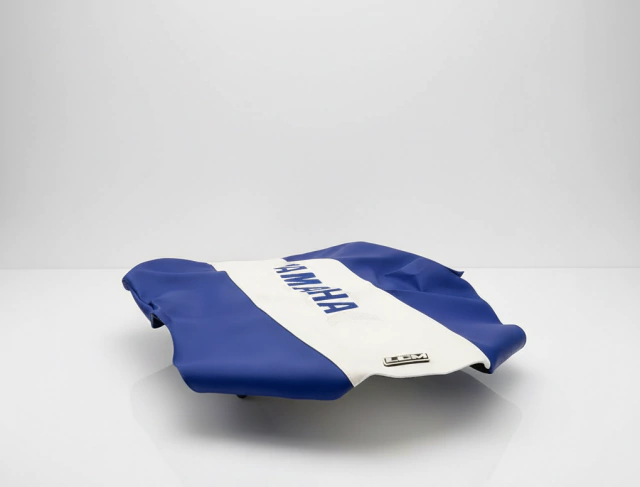 Funda Asiento LCM UltraGrip Yamaha Banshee 350 Azul y Blanca - Todos los Años — foto 3