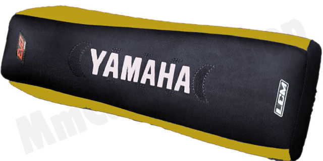 Funda Asiento LCM UltraGrip Yamaha Banshee 350 Negra y Amarilla - Todos los Años — foto 2