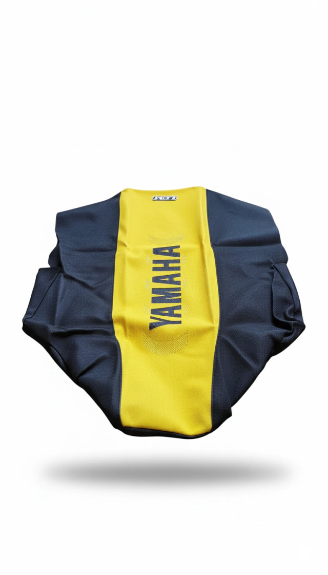 Funda Asiento LCM Yamaha Banshee 350 Amarilla con Negro UltraGrip - Todos los Años