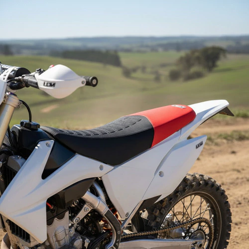 Funda De Asiento Antideslizante P Honda Xre 300 Xr 300 Rally Negro — foto 4