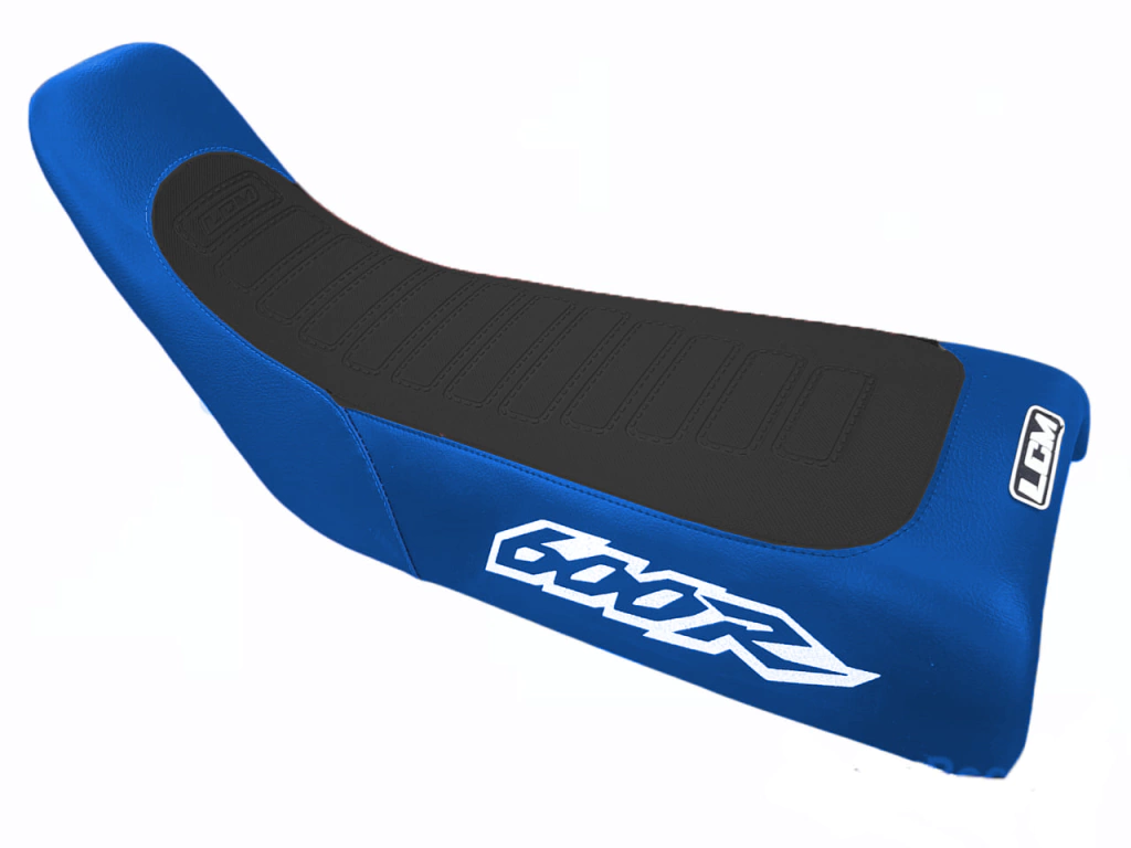 Funda de asiento azul para Honda XR600 - Años 1988 al 2000 - Retro - LCM