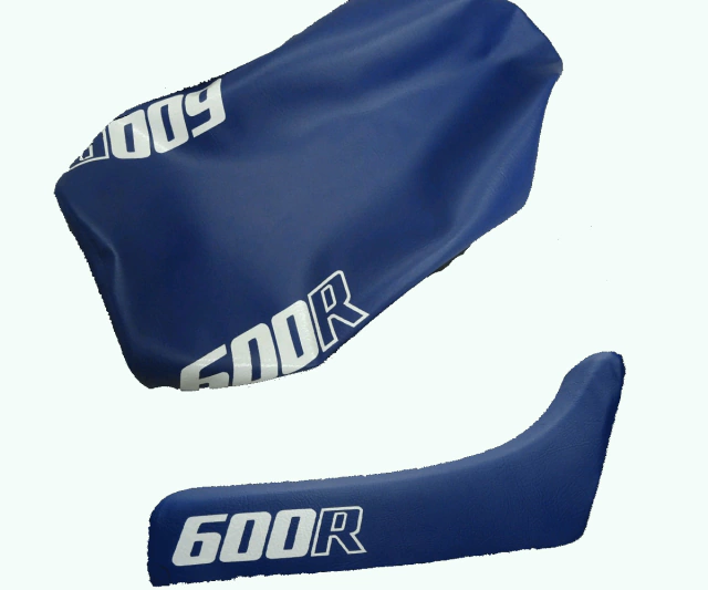 Funda de asiento + Bolso porta herramientas (Cartuchera) para Honda XR600R / XR 600 1986 - Azul — foto 2