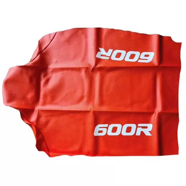 Funda de asiento + Bolso porta herramientas (Cartuchera) para Honda XR600R / XR 600 1992 - Naranja — foto 2