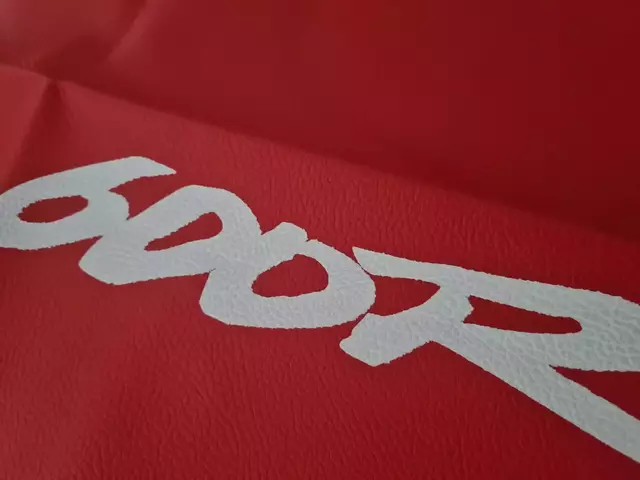 Funda de asiento + Bolso porta herramientas (Cartuchera) para Honda XR600R / XR 600 1993 - Naranja — foto 2